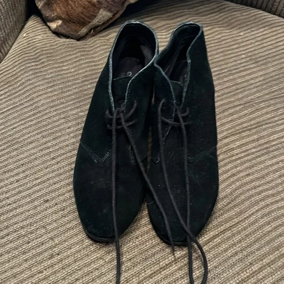 Brooklyn crocs. Black wedge - Picture 2 of 3